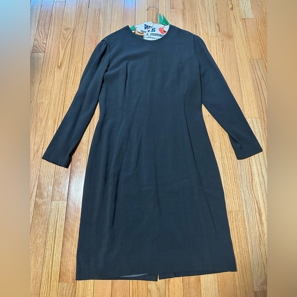 Anne Klein Dresses & Skirts - ANNE Klein Collection Black Long Sleeve Dress Size 12